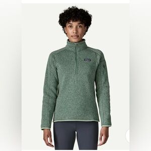 Patagonia Women's
Better Sweater 1/4 Zip:
Ellwood Green